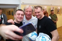 Олексій Михайличенко - визволеним морякам: «Ваша команда витримала, і жоден із вас не «попросив заміну»