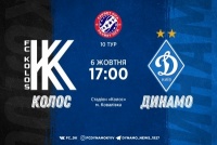 «Колос» — «Динамо»: статистичне прев’ю