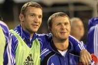 Ребров – про тренування Лобановського: «Дощ ллє, а ми з Шевою біжимо такі «щасливі»