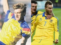 Еволюція форм збірної України: Umbro, Puma, Lotto, Adidas та Joma
