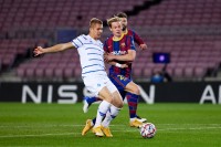 «Динамо» нанесло 7 ударов в створ ворот «Барселоны», каталонцы – в два раза больше