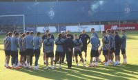 Ранкове тренування перед першим матчем у Туреччині