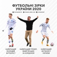 «Футбольні зірки України-2020»: усі переможці