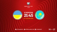 Україна — Казахстан: стартові склади та текстова трансляція