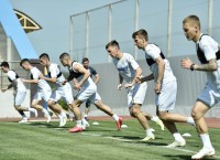 Збірна України провела ранкове тренування