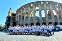 Україна – Англія: «синьо-жовті» прогулялися визначними місцями Рима напередодні поєдинку за півфінал Євро