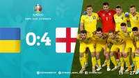 ​Без шансів. Англія розгромила Україну в 1/4 фіналу Євро-2020