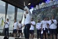 Як вболівальники зустрічали в Борисполі збірну України (ФОТО, ВІДЕО)