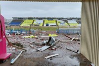 Співробітник «Десни» розповів, як бомбили стадіон у Чернігові