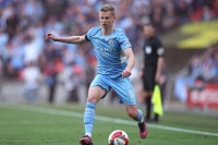 Передгольовий пас Зінченка у відеоогляді матчу «Манчестер Сіті» – «Брайтон» – 3:0 