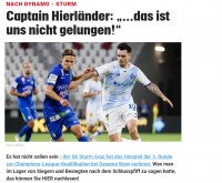 «Динамо» - «Штурм»: огляд австрійських ЗМІ