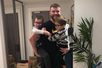 Ярмоленко із синами привітав українців із Днем Незалежності