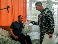 Гравці «Динамо» відвідали поранених захисників України