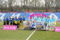 Учасники матчу «Динамо» – «Зоря» вшанували пам'ять фаната «біло-синіх» Олексія Рубцова