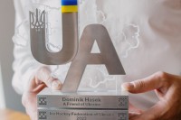 Домінік Гашек отримав відзнаку за підтримку України