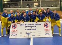 Збірна України виграла Всесвітні ігри серед футболістів з вадами зору