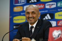 Передматчева прес-конференція тренера збірної Італії Лучано Спаллетті