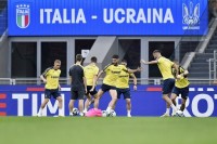 Як збірна України проводила передматчеве тренування на Сан-Сіро