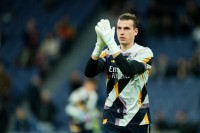 «Ласкаво просимо». Лунін зустрівся з бразильським вундеркіндом «Реала» - фото