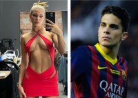 Дика кішка: гаряча пасія екс-зірки «Барселони» позує в спокусливій білизні – футболіст відреагував
