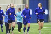 Жіноча команда «Динамо» провела перший спаринг