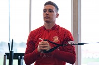 У чудовій формі. Циганков показав свої вправи зі штангою у тренажерному залі. ВІДЕО