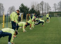 Збірна України прибула до Польщі та попрацювала у двох групах