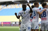 З дебютним голом Діалло - відеоогляд матчу «Рух» – «Динамо»