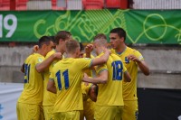 Пенальті у виконанні Пономаренка у відеоогляді матчу Україна U-19 – Італія U-19 – 3:2