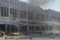 Російська ракета зруйнувала Палац спорту у Харкові