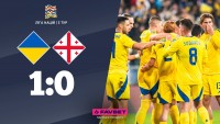 Україна обіграла Грузію завдяки шедевру Мудрика, здобувши першу перемогу в Лізі націй 
