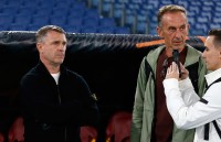 Сергій Ребров: «Довбик дуже добре вписується в гру «Роми», а робити це в такому клубі складно»