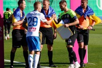 Кличко проти Усика. «Динамо» жартівливо зобразило матч із «Поліссям»