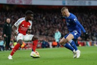 «Змусив Сака мовчати». Реакція фанів «Евертона» на гру Миколенка з «Арсеналом»