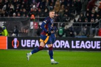 Довбик розбив ніс супернику та отримав гірчичник у матчі «Роми» у ЛЄ