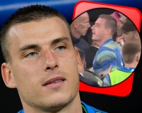 Лунін отримав червону за бійку з гравцями «Барселони» – відомо, що сказав українець (ВІДЕО)