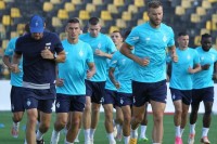 Динамівці провели передматчеве тренування у Салоніках