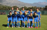 Збірна U-18 перемогла Чорногорію у другому товариському матчі