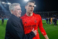 Карло Анчелотті: «Воротарське питання виникло, коли Кепа травмувався – ми побачили Луніна в дії»