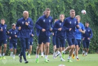 Тренування «біло-синіх» напередодні матчу з «Марітіму»