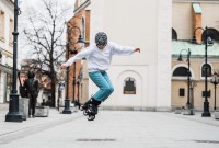 Тренировка на роликах: основные упражнения для начинающих