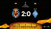 «Динамо» вдруге поступається «Вільярреалу» та покидає Лігу Європи