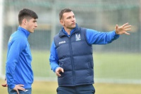 Збірна України: посвята новачків