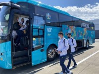 Україна прибула в Глазго. Збірна готується до битви проти Швеції