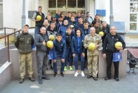 Збірна України U-21 відвідала військовий госпіталь у Києві