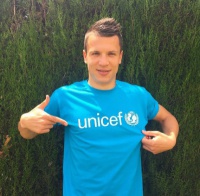 Євген Коноплянка приєднався до ЮНІСЕФ