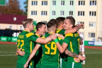 «Полісся» продовжило сезон без поразок і відірвалося від «Карпат» на 7 очок – вихованець «Динамо» забив розкішний м'яч