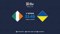 Ірландія — Україна: стартові склади. ОНЛАЙН 