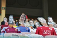 За матчем брестского «Динамо» с трибун наблюдали манекены 