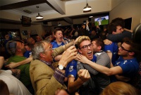 Як фанати «Лестера» святкували чемпіонство своєї команди